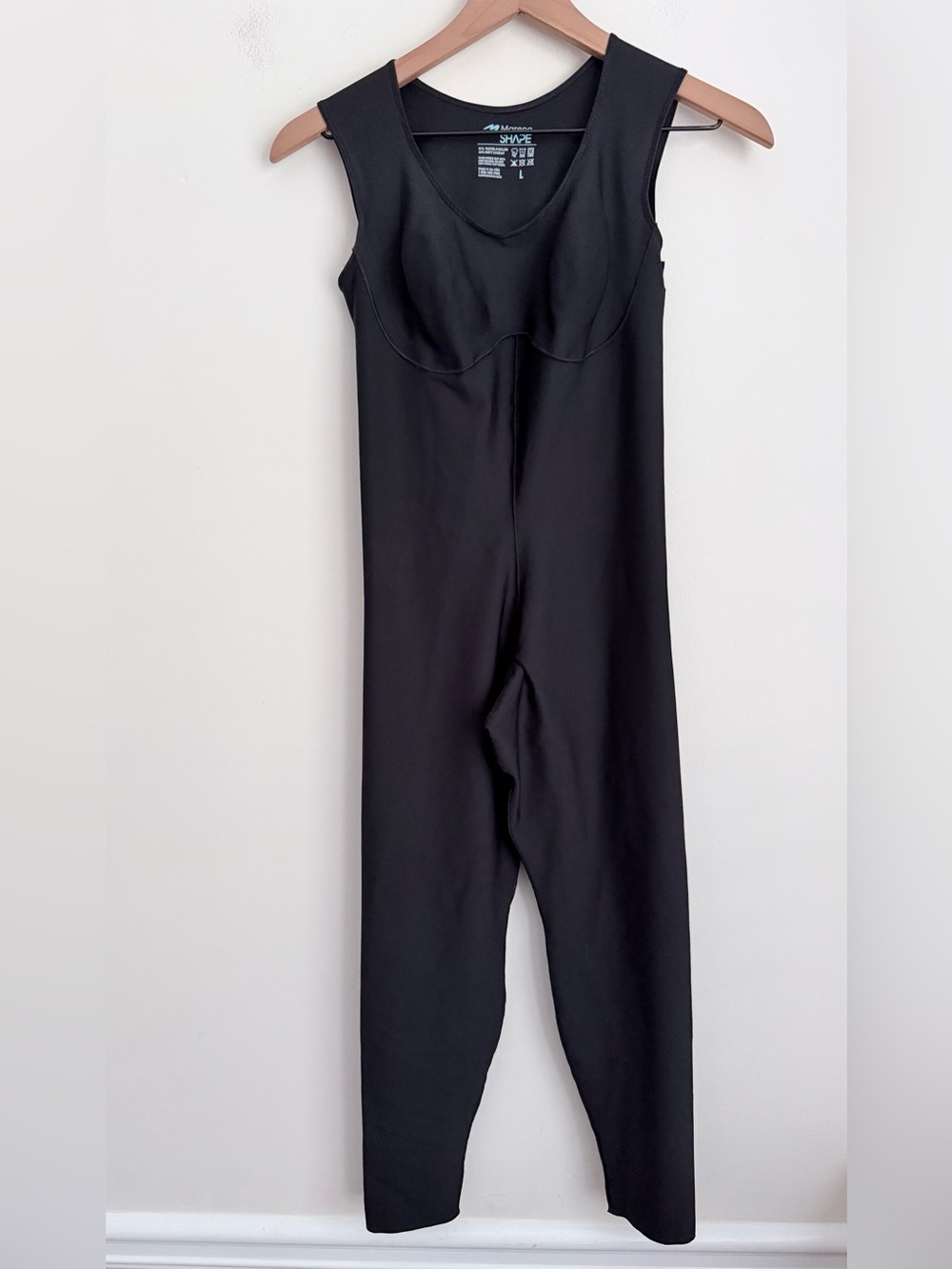 Marena Shape Sleeveless Body suit black L